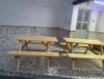 Masif Piknik Masası Ahşap Oturma Bankı - Görsel 10