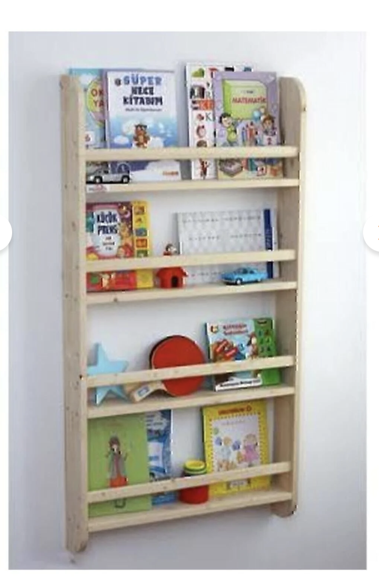çocuk kitaplık rafı Çocuk Kitaplık Rafı - Görsel 1